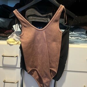 Zara peach bodysuit